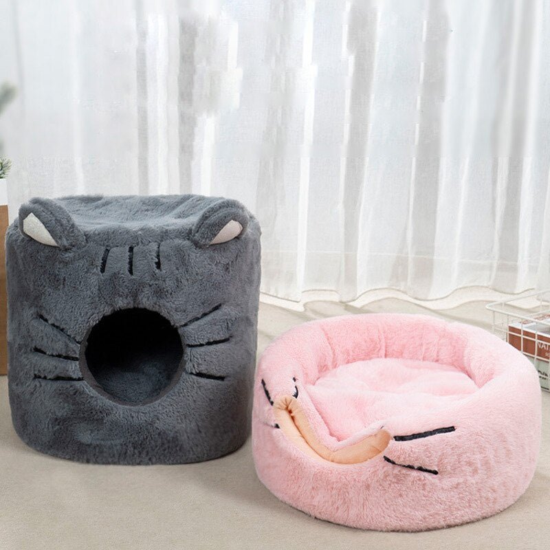 Cat Ears Design Pet Bed - Puppeeland
