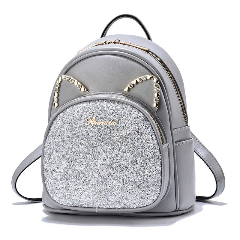 Cat Ears Sequin Backpack - Puppeeland