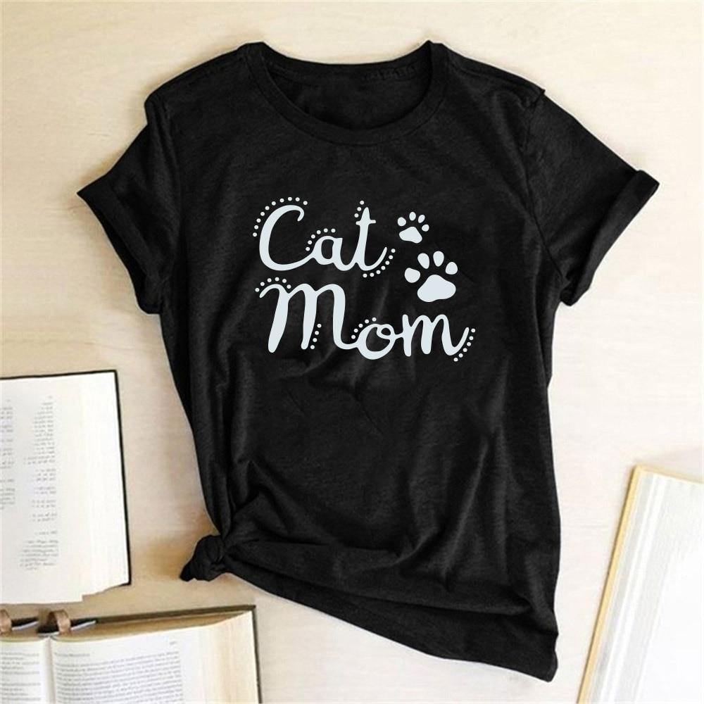 Cat Mom T-Shirt - Puppeeland