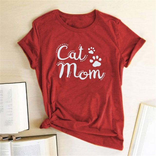 Cat Mom T-Shirt - Puppeeland