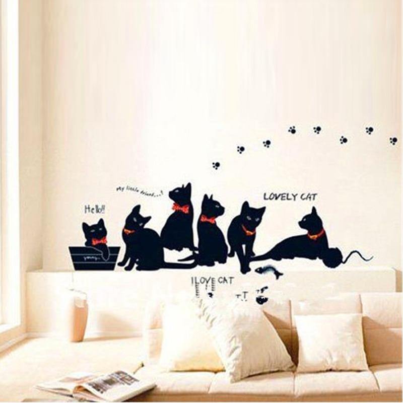 Cat Wall Stickers - Puppeeland