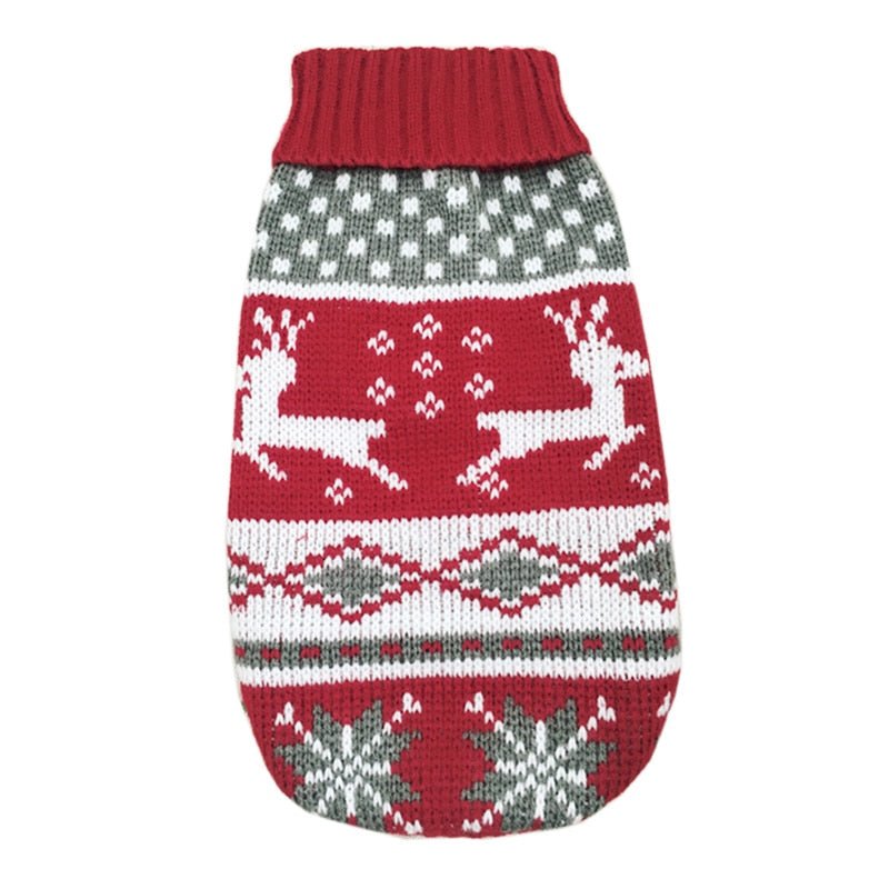 Christmas Winter Sweater For Pet - Puppeeland
