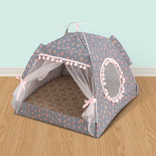 Colorful Cute Pet Tent Bed - Puppeeland