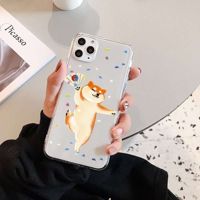 Cute Cartoon Cat Soft Case for Samsung Phone - Puppeeland