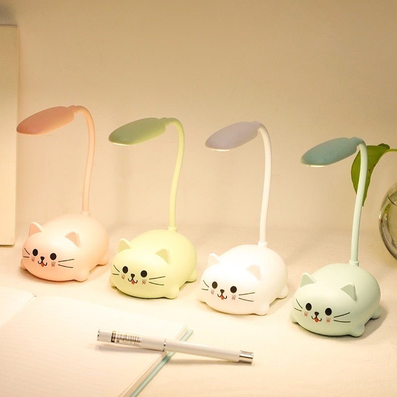 Cute Cat LED Table Lamp - Puppeeland