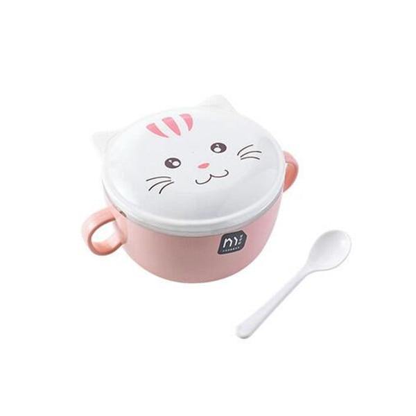 Cute Cat Stainless Steel Bowl - Puppeeland