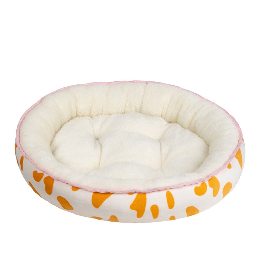 Cute Round Pet Bed - Puppeeland