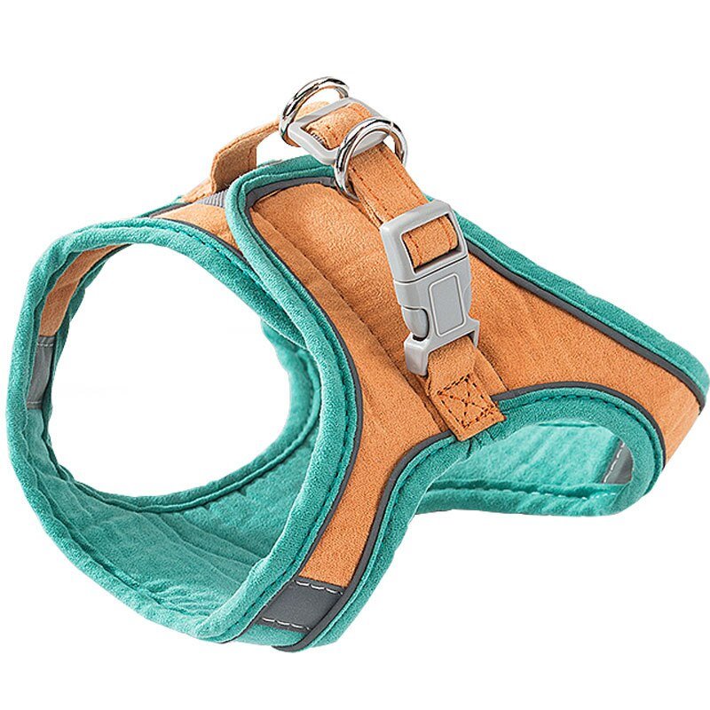 Dual Color Pet Harness and Leash Set - Puppeeland