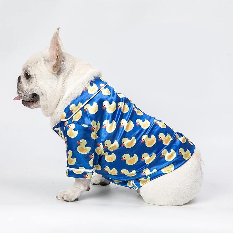 Duck Pattern Pajamas For Pet - Puppeeland