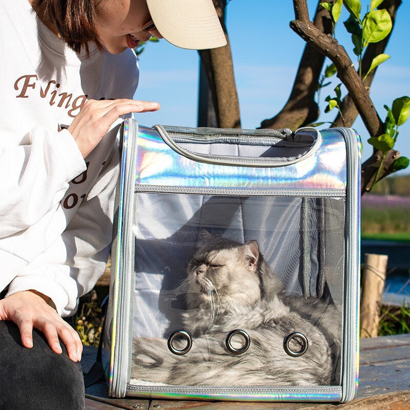 Foldable Pet Carrier Backpack - Puppeeland
