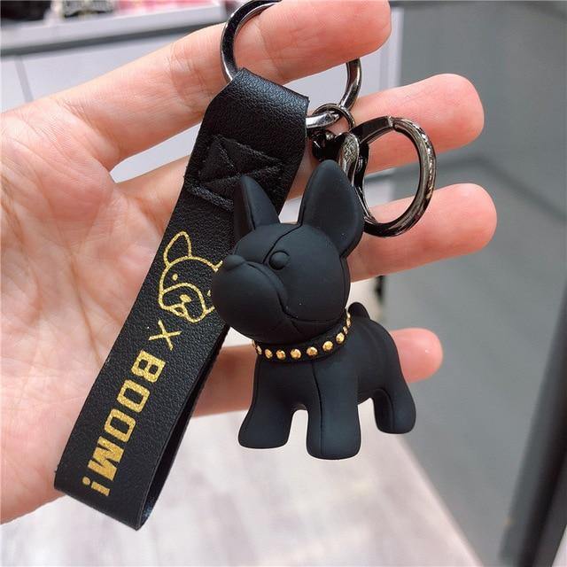 vuitton french bulldog keychain