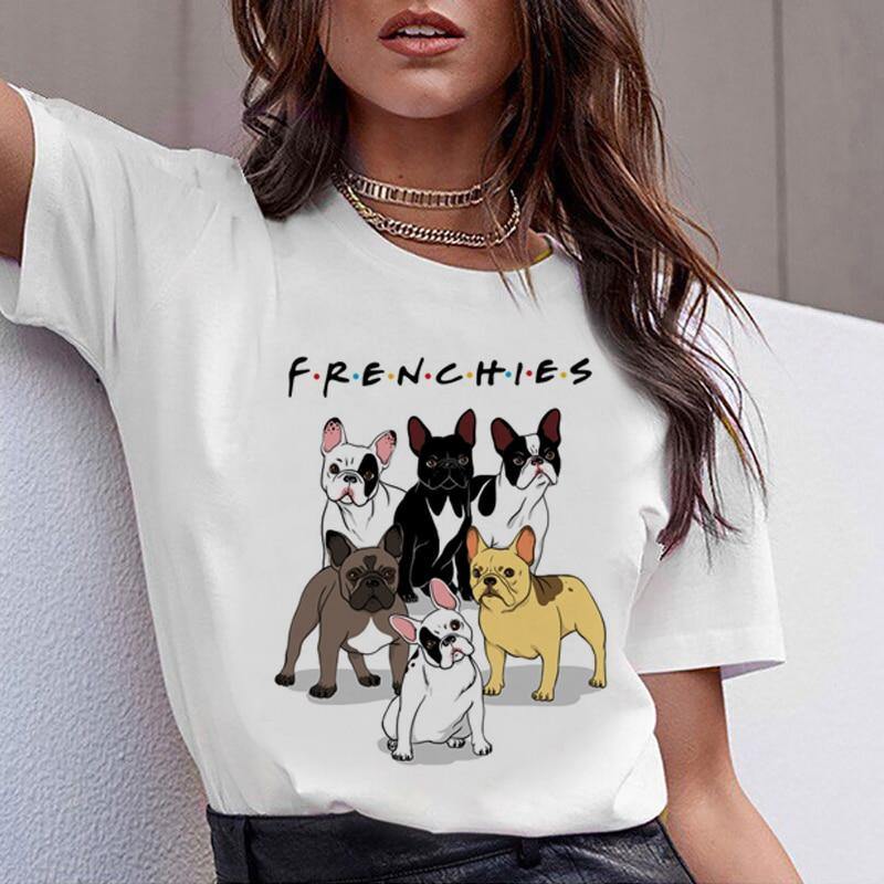Frenchies French Bulldog T-Shirt - Puppeeland