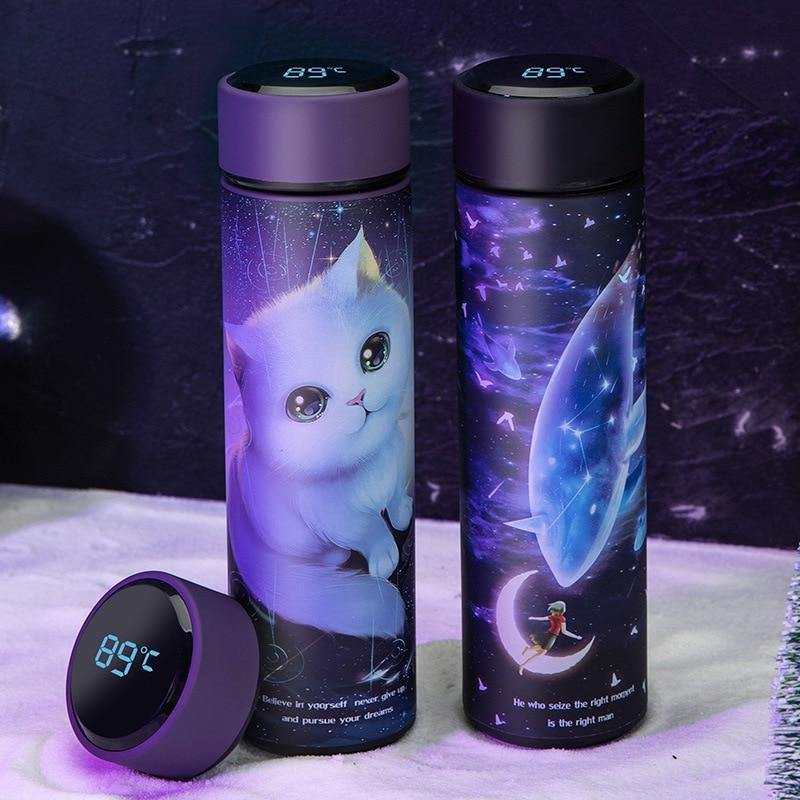 Galaxy Cat Thermo Insulated Bottle - Puppeeland
