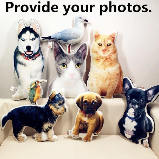 Personalized Photo DIY Pet Cushion Pillow - Puppeeland