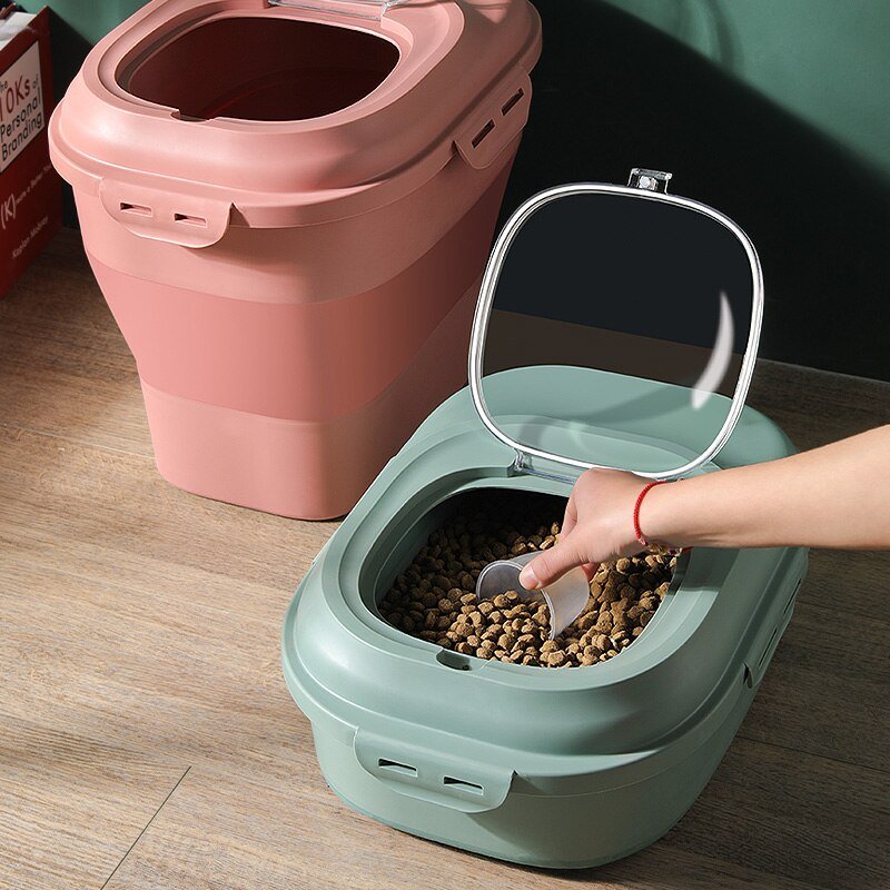 Pet Food Foldable Storage Container - Puppeeland