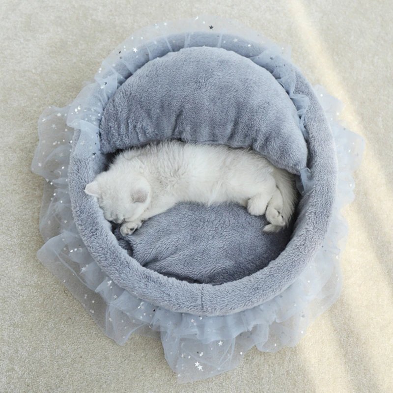 Princess Lace Cat Bed - Puppeeland
