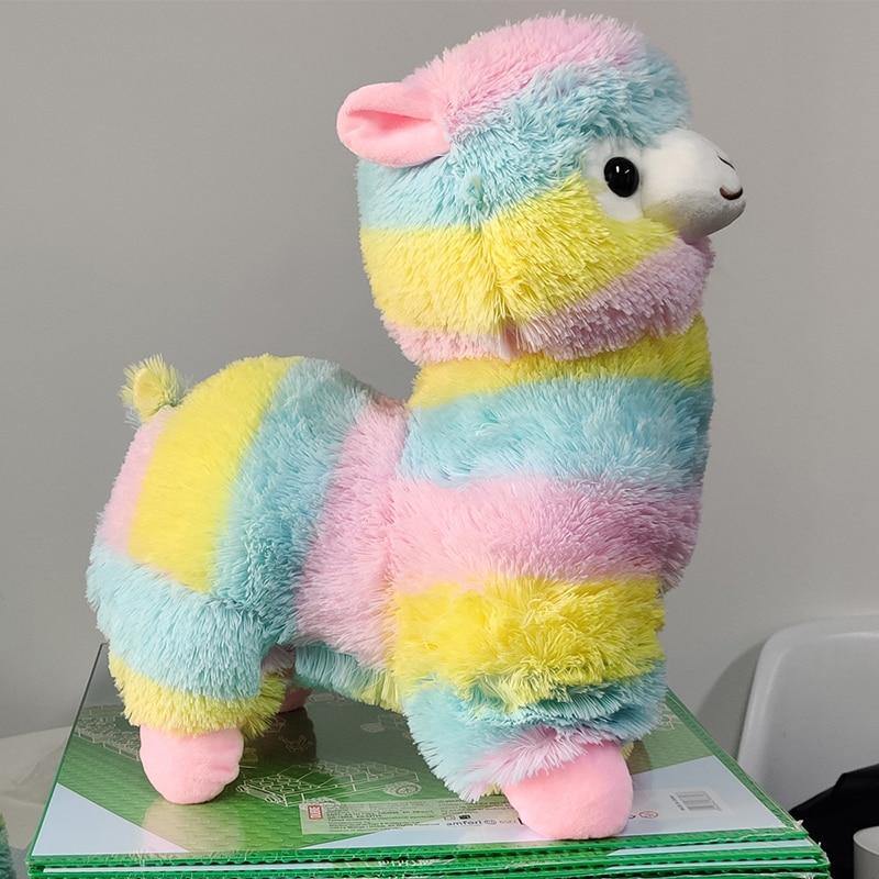 Rainbow Alpaca Plushie - Puppeeland
