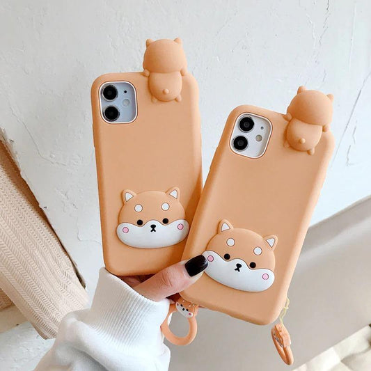 Shiba Inu 3D iPhone Case - Puppeeland