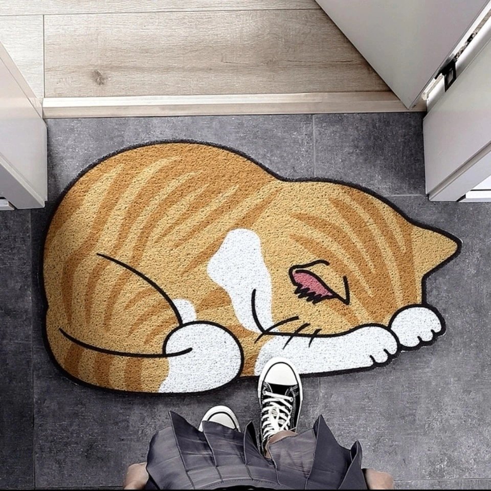 Sleeping Cat Floor Mat - Puppeeland